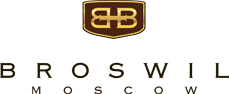 Логотип производителя классической мужской одежды Broswil. Оптовая продажа мужских костюмов, пиджаков, брюк, сорочек, слаксов