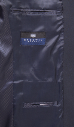Внутртенние карманы в количестве 2, логотип Broswil